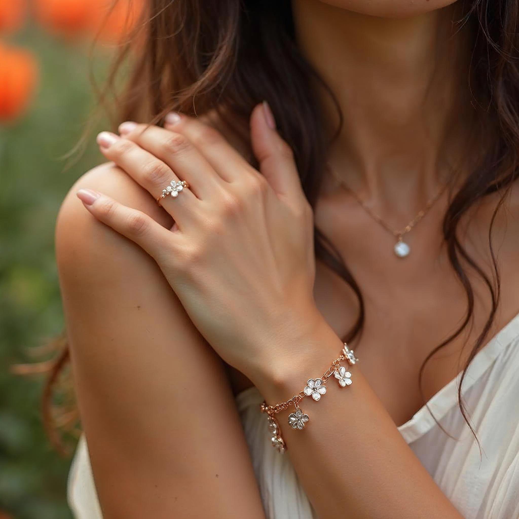 Lot De Bijoux Fantaisie Occasion - Collier, Bracelet, Boucles D'oreille - à Remonter